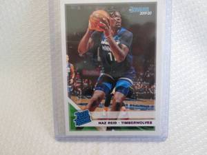 lot 176 image: 2019-20 Donruss Naz Reid Rookie Car...