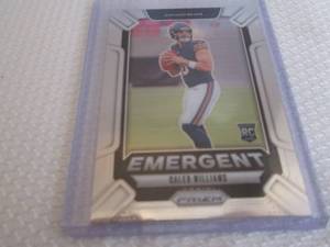 lot 194 image: 2024 Prizm Caleb Williams Rookie Ca...