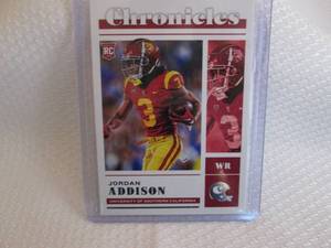 lot 196 image: 2023 Chronicles Jordan Addison Rook...