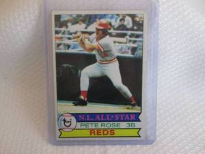 lot 206 image: 1979 Topps Pete Rose Card...
