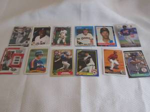 lot 209 image: Assorted Baseball Rookie Cards...