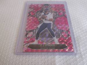 lot 213 image: 2024 Mosaic C J Stroud Pink Prizm C...