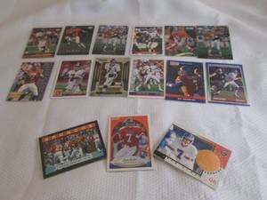 lot 214 image: Assorted John Elway Cards...
