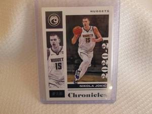 lot 220 image: 2020-21 Chronicles Nikola Jokic Car...