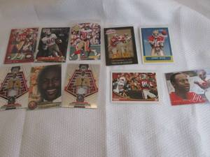lot 229 image: Assorted Jerry Rice Cards...