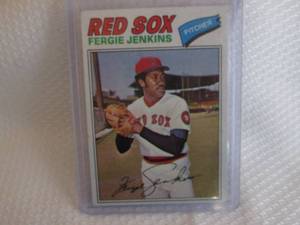 lot 237 image: 1977 Topps Fergie Jenkins Card...