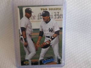 lot 244 image: 1993 Tom Selleck Upper Deck Insert ...