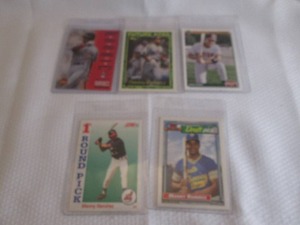 lot 248 image: 5 Manny Ramirez Rookie Cards...