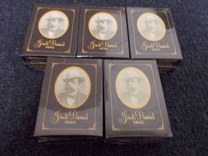 lot 504 image: Vintage Sealed Jack Daniels Playing Cards