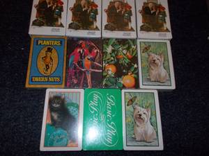 lot 515 image: Assorted Decks of Vintage Playing Cards
