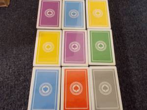 lot 517 image: 9 Decks Vintage Contract Bridge