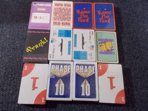 lot 520 image: Vintage Replacement Decks of Cards