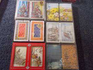 lot 524 image: Vintage Art Double Decks