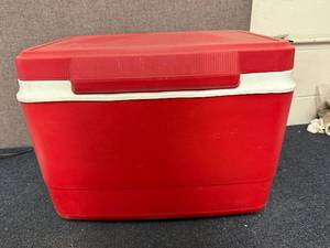 lot 15 image: Rubbermaid Cooler