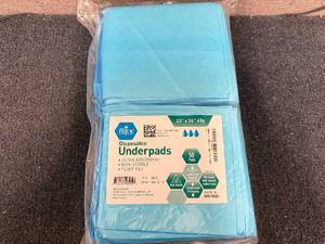 lot 33 image: 50 Disbosable Underpads
