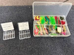 lot 45 image: Pack Of Fishing Tackle And Hooks
