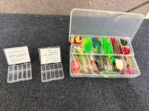 lot 48 image: Pack Of Fishing Tackle And Hooks