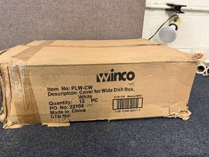 lot 53 image: 12Ct Of Winco Tub Covers