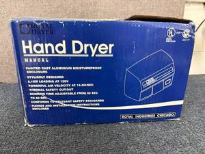 lot 64 image: Royal Dryer Hand Dryer