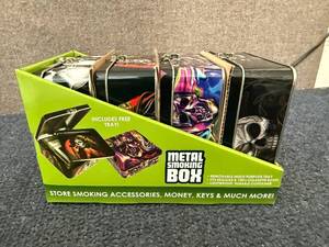 lot 84 image: 4 Metal Smoking Boxes