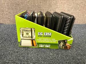 lot 86 image: 6 Cig Case With Usb Lighter