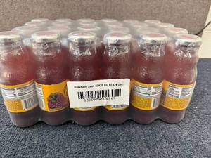 lot 120 image: 24 Bottles Of Blackberry Juice