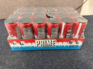 lot 123 image: 24 Pack Of Prime Ice Pop Energy