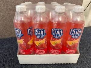 lot 130 image: 12 Bottles Of Sparkling Chill Ice - Strawberry Lemonade