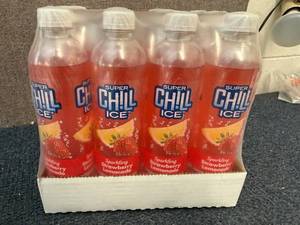 lot 131 image: 12 Bottles Of Sparkling Chill Ice - Strawberry Lemonade