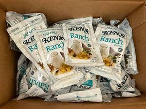 lot 134 image: 50 Fat Free Ranch Dressing Packets