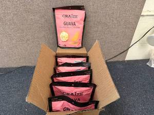 lot 151 image: 6 Bags Of Craize Guava Crackers