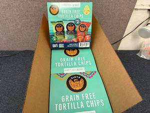 lot 154 image: 3 Boxes Of Siete Variety Tortilla Chips