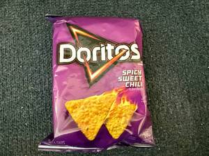 lot 156 image: 12 Bags Of Spicy Sweet Chili Doritos