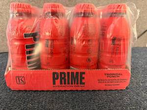 lot 159 image: 12 Bottles Of Prime Hydration Tropical Punch
