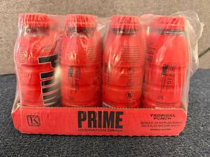 lot 160 image: 12 Bottles Of Prime Hydration Tropical Punch
