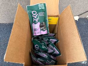 lot 212 image: 12 Bags Of Chocolate Dipped Almonds