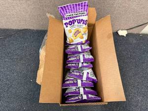 lot 218 image: 8 Bags Of Snack Factory PopUms