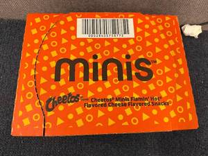 lot 229 image: 12 Cans Of Cheetos Minis