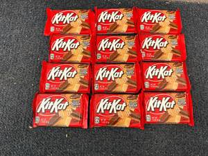 lot 240 image: 12 Kit Kat Chocolate Donut Bars