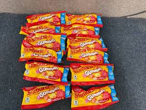 lot 252 image: 12 Bags Of Starburst Gummies