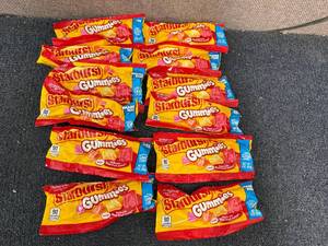 lot 253 image: 12 Bags Of Starburst Gummies