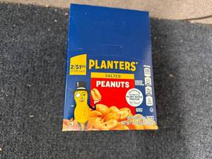 lot 255 image: 18 Packs Of Planters Salted Peanuts