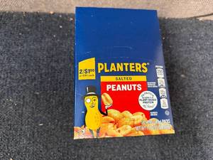 18 Packs Of Planters Salted Peanuts