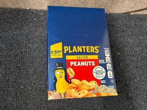lot 259 image: 18 Packs Of Planters Salted Peanuts