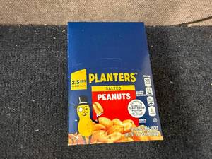 lot 260 image: 18 Packs Of Planters Salted Peanuts