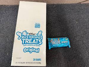 lot 264 image: 20Ct Box Of Rice Krispies Bars
