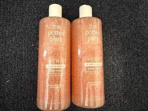 lot 108 image: 2 Bottles Of The Potted Plant Body Wash
