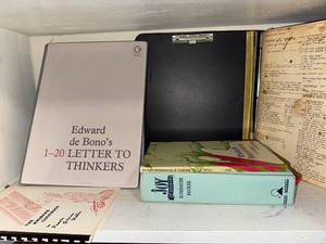 lot 123U image: Vintage Cookbooks & Edward de Bono Letters Collection