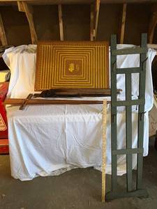 lot 124G image: Vintage Drafting Tools and Beauty Clothes Dryer Collection