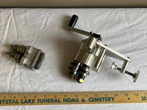 lot 213U image: Bolivar Wool Cutter with Additional Attachments